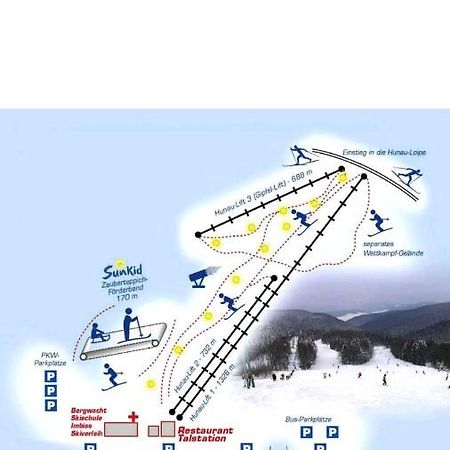4 Erw. 1 Ki. Ski Entspannung Terasse Ausblick Schmallenberg Exteriör bild
