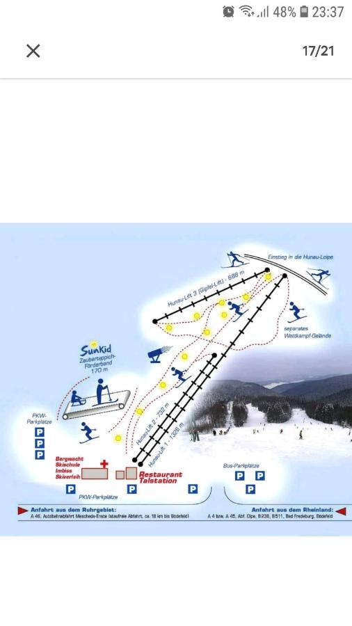 4 Erw. 1 Ki. Ski Entspannung Terasse Ausblick Schmallenberg Exteriör bild